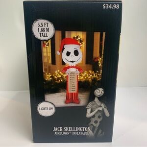 Nightmare Before Christmas‎ Jack Skellington 5.5 Feet Airblown Inflatable